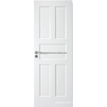 Bathroom design customized white composite MDF door, exterior door